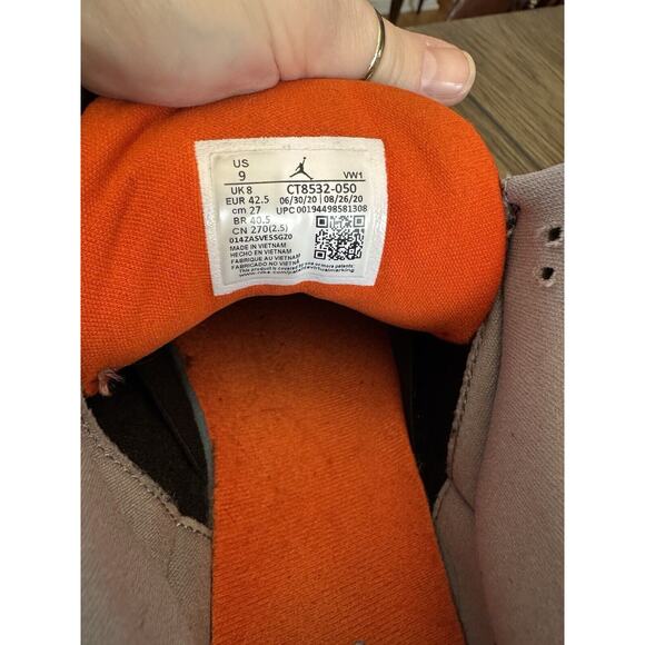 Air Jordan 3 Retro Court Purple Men’s Size 9 OG СТ8532-050 Some Wear No Box GUC - Picture 5 of 10